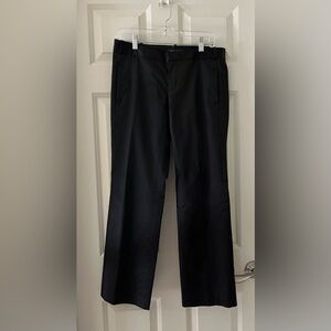 Women’s Banana Republic Satiny Black slacks trousers dress pants semi formal 8P